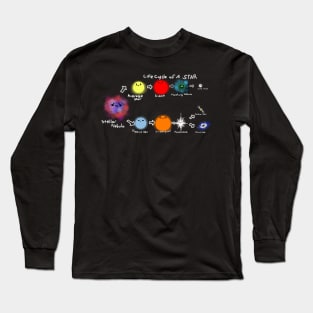 Life Cycle Of a Star Long Sleeve T-Shirt